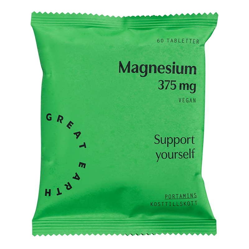 Magnesium 375 mg Refill 60 tabletter