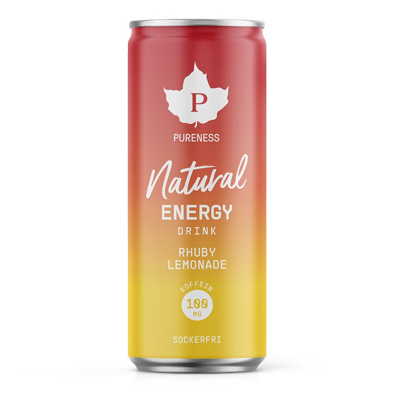 Natural Energy Drink - Rhuby & Lemonade