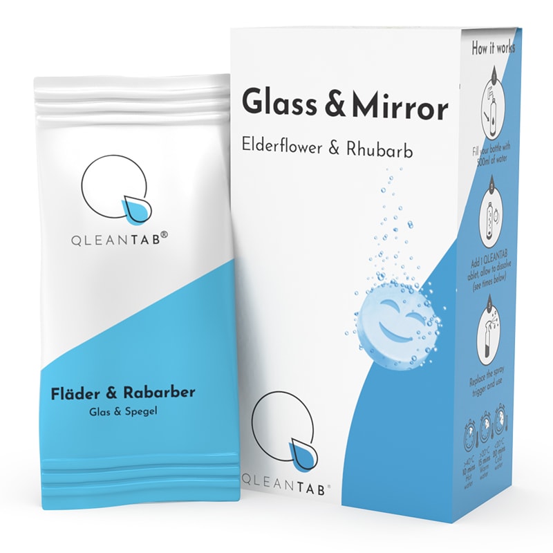 Glass & Mirror Single Tablet Elderflower & Rhubarb