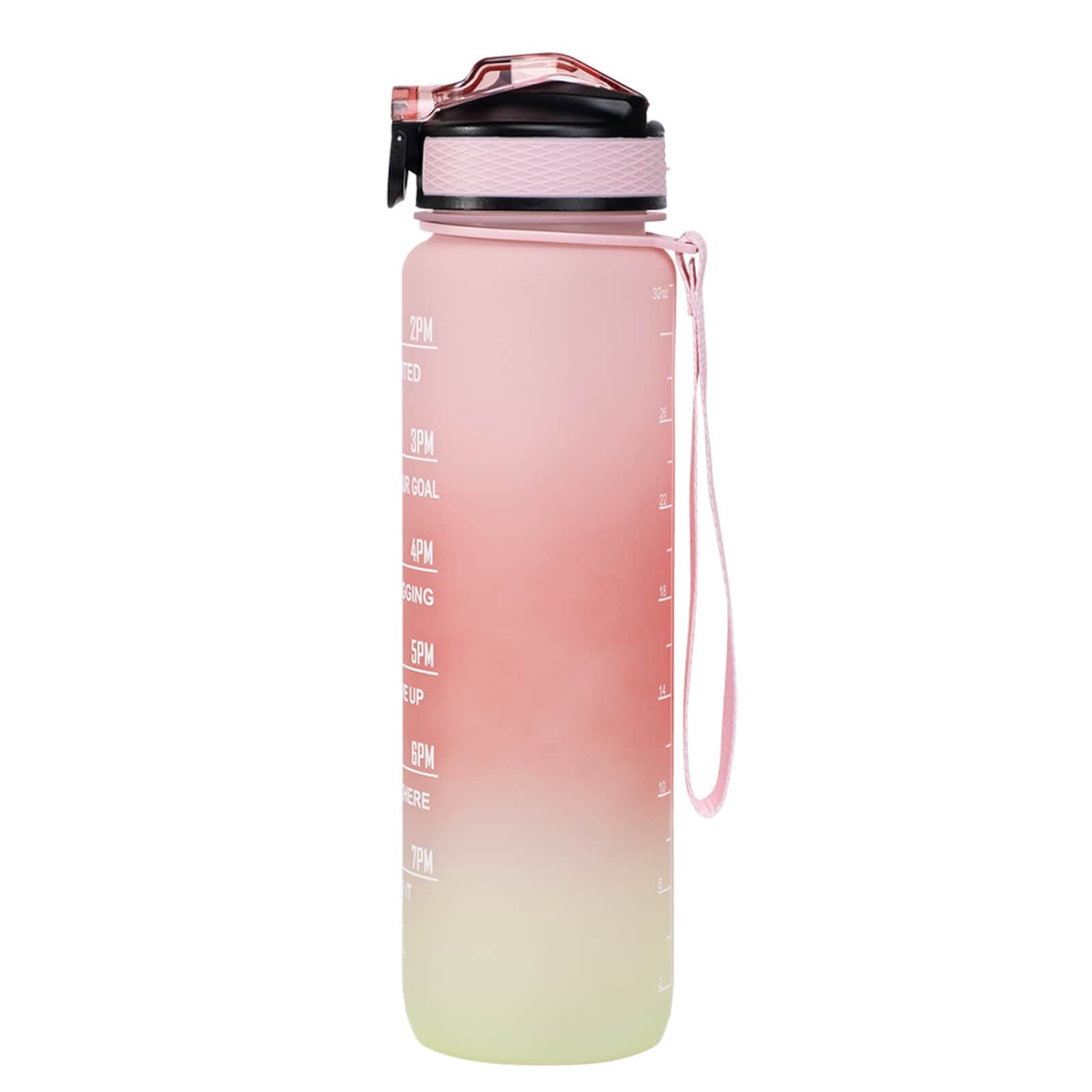 Motivation Bottle Pink Yellow