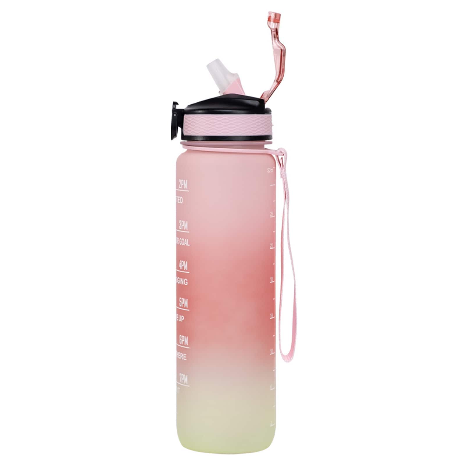 Motivation Bottle Pink Yellow