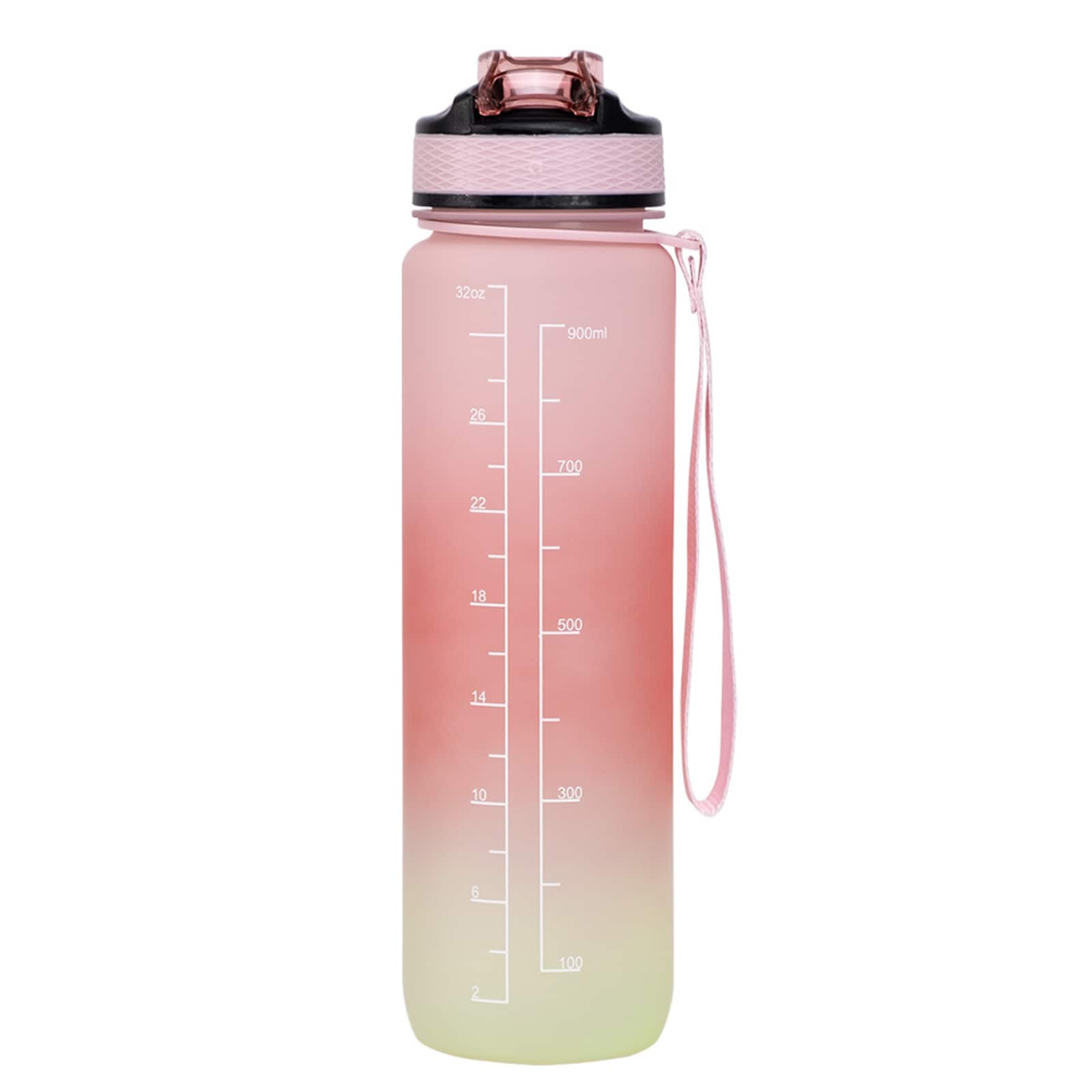 Motivation Bottle Pink Yellow