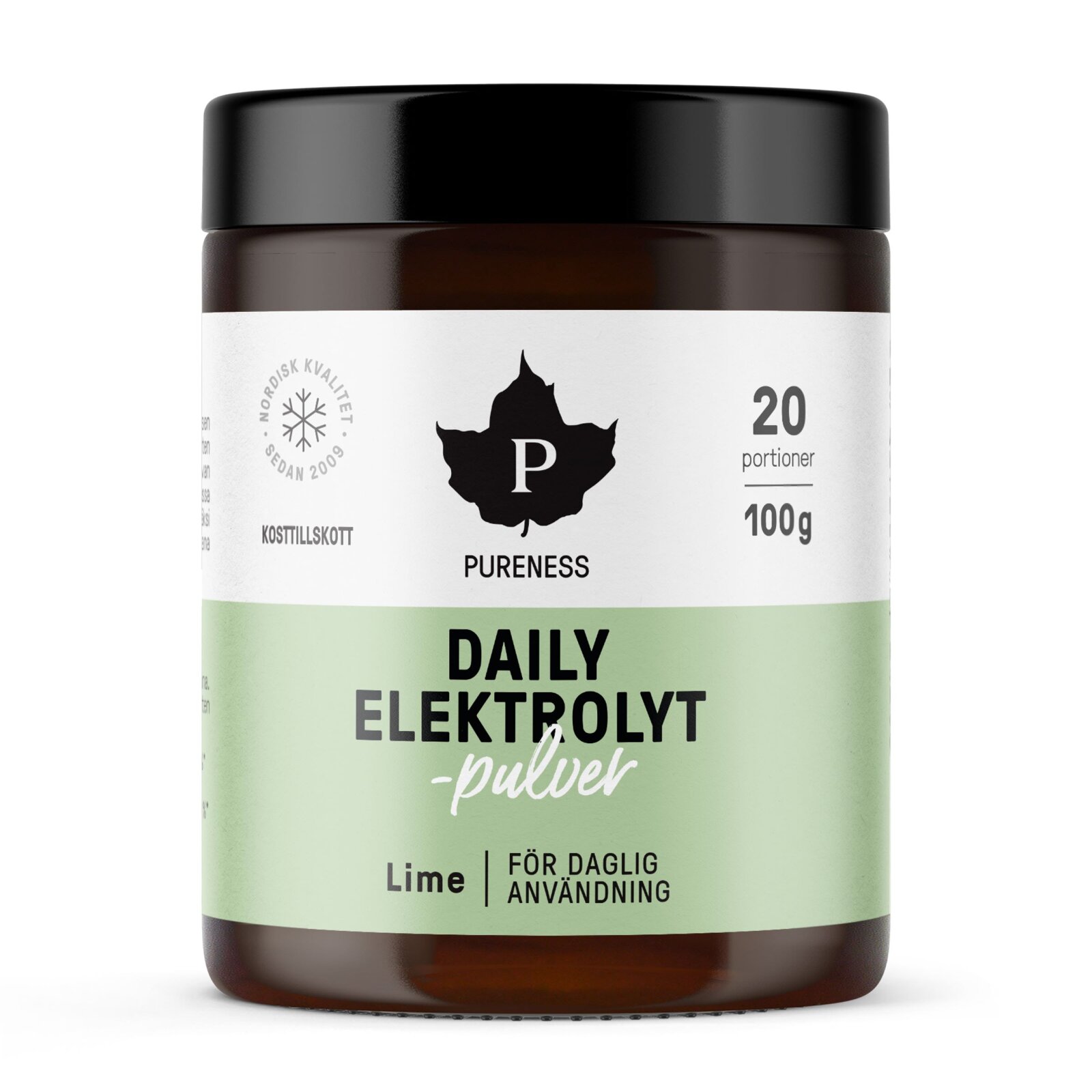 Elektrolytpulv Lime 100 gr