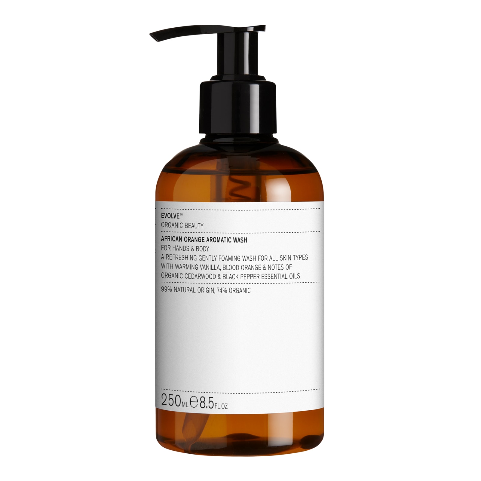 Evolve African Orange Aromatic Hand  & Body Wash