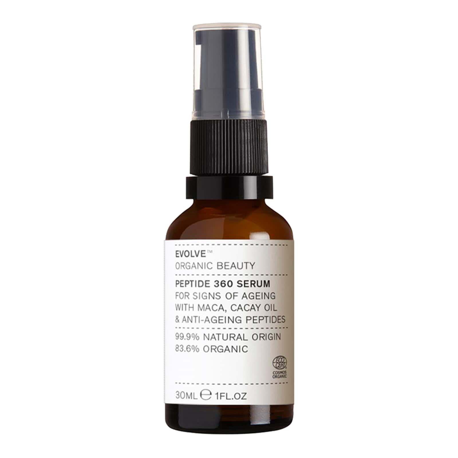 Evolve Organic Beauty Peptide 360 Serum 30ml