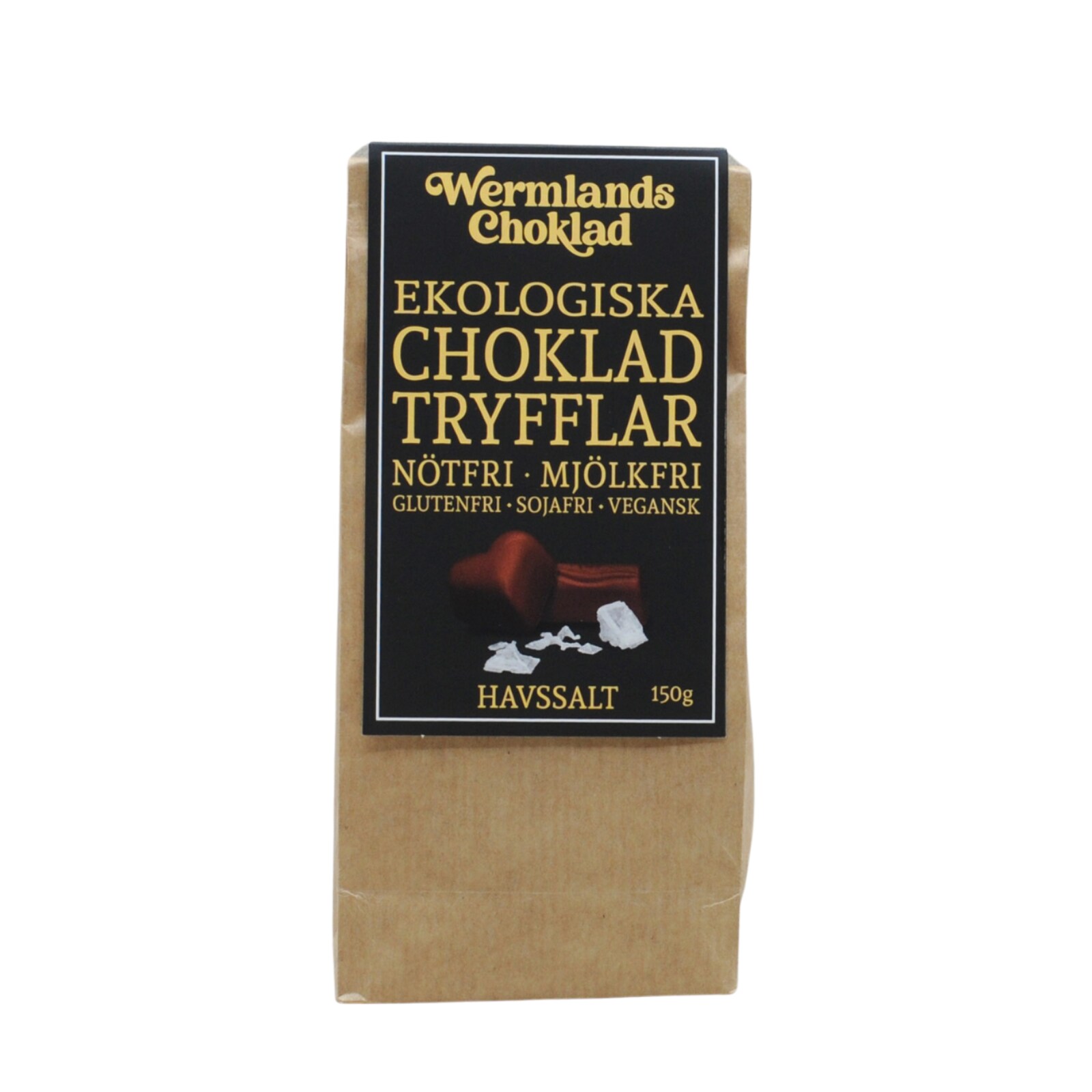 WermlandsChoklad Tryfflar Havssalt 150g