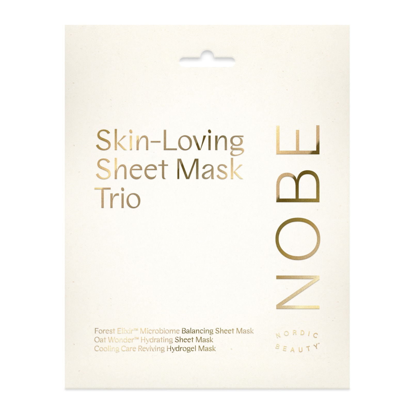 NOBE Skin-Loving Sheet Mask Trio