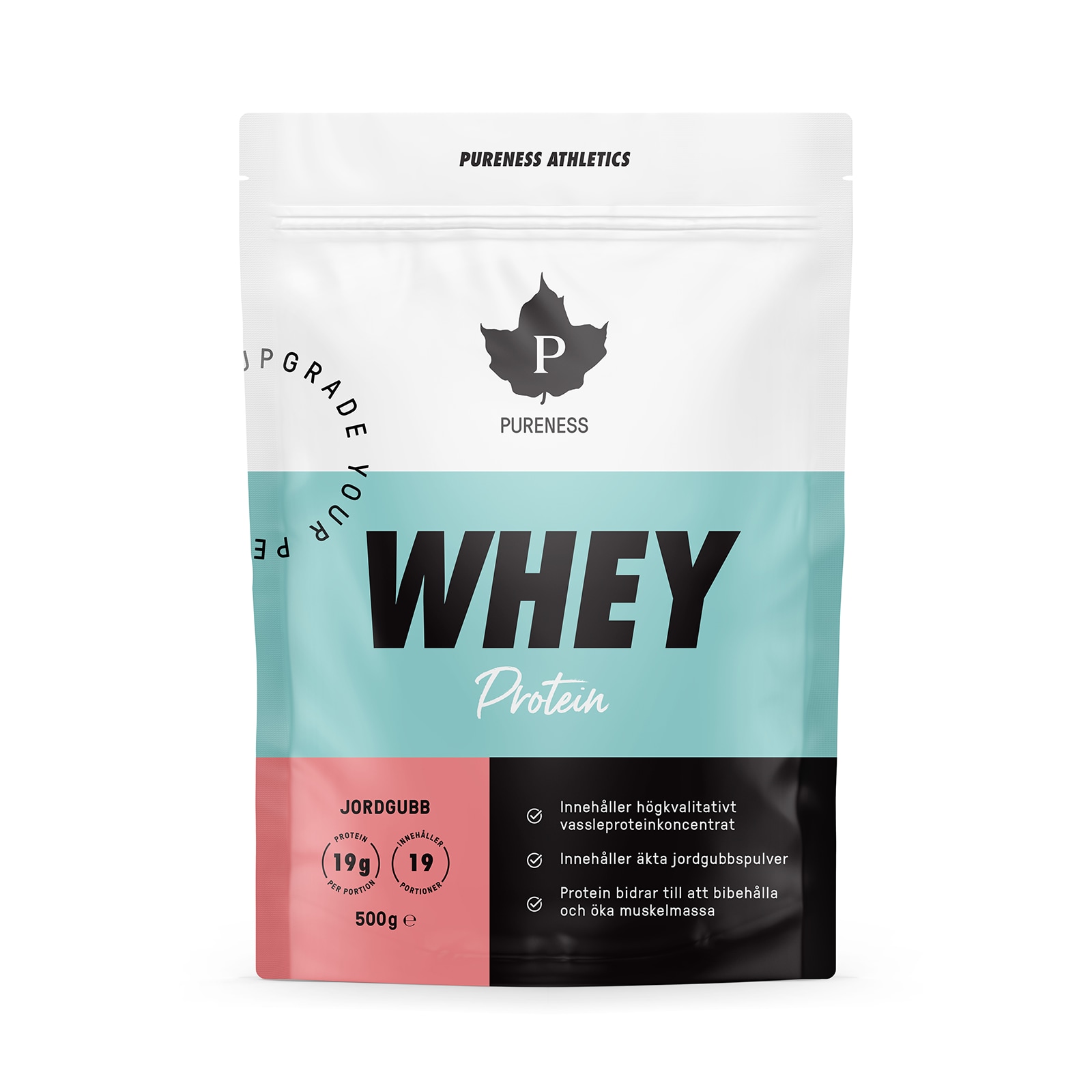 Athletics Whey Protein Jordgubb 500g