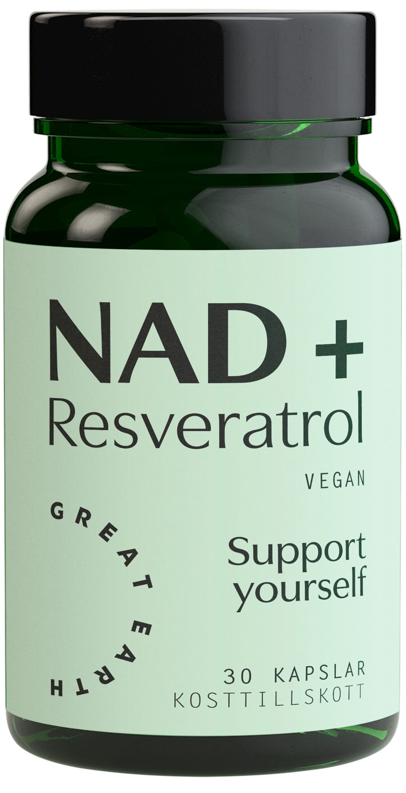 Great Earth Nad+ Resveratrol 30 kaps