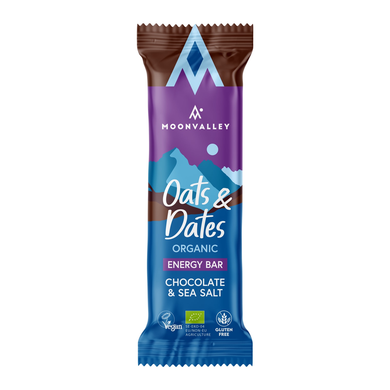 Moonvalley Oats & Dates Bar Chocolate & Sea Salt