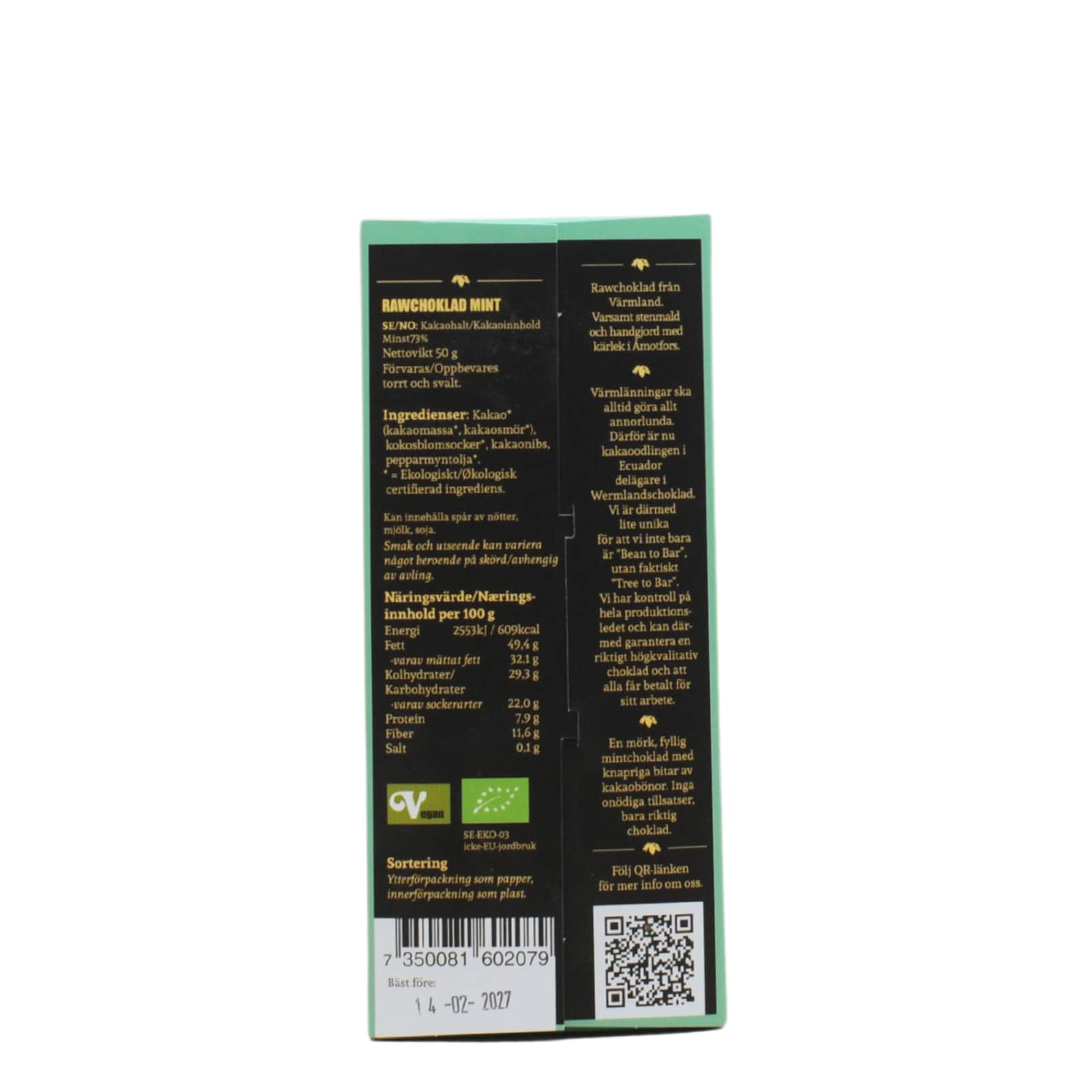 Wermlands Raw Mint 50g
