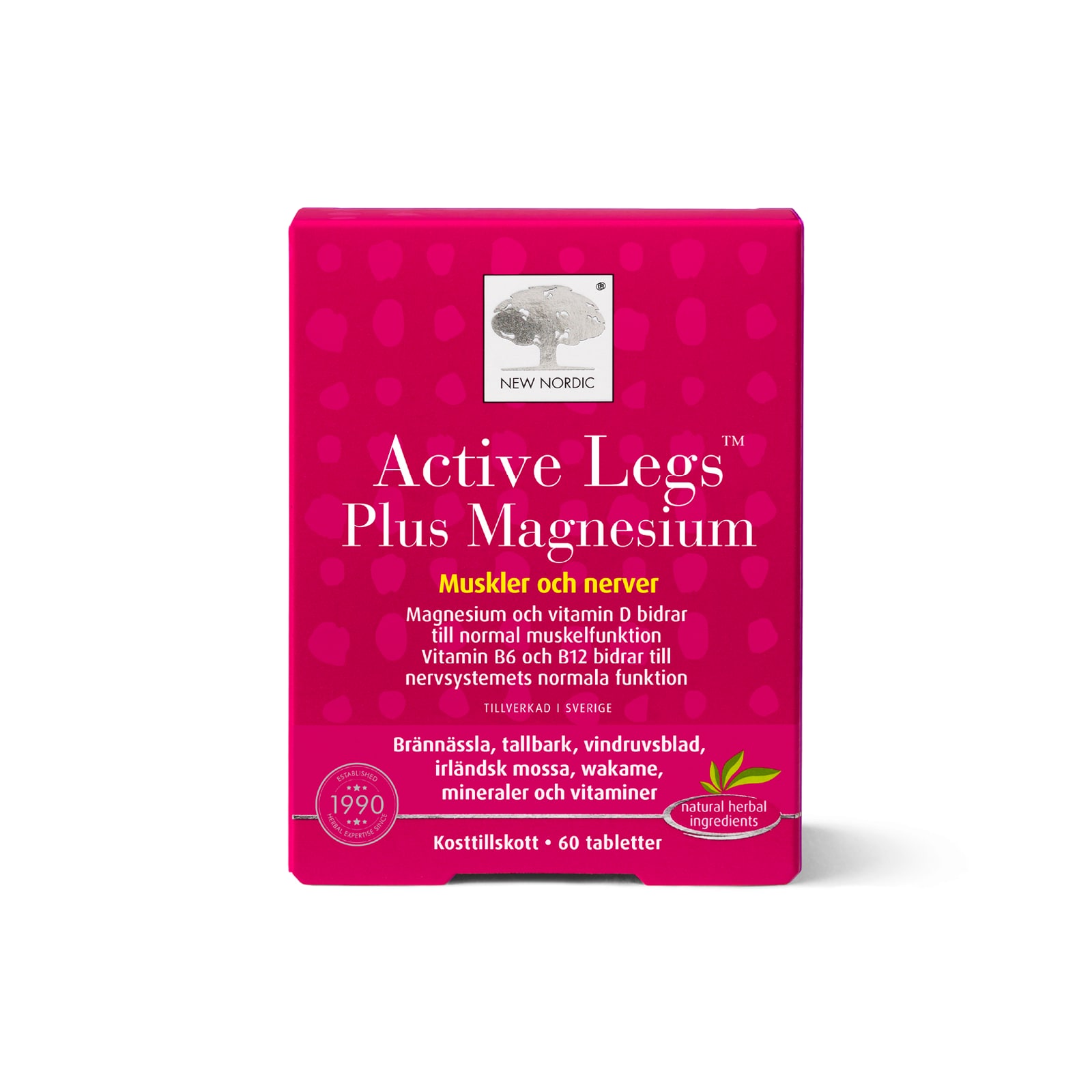 New Nordic Active Legs Plus Magnesium 60 tab