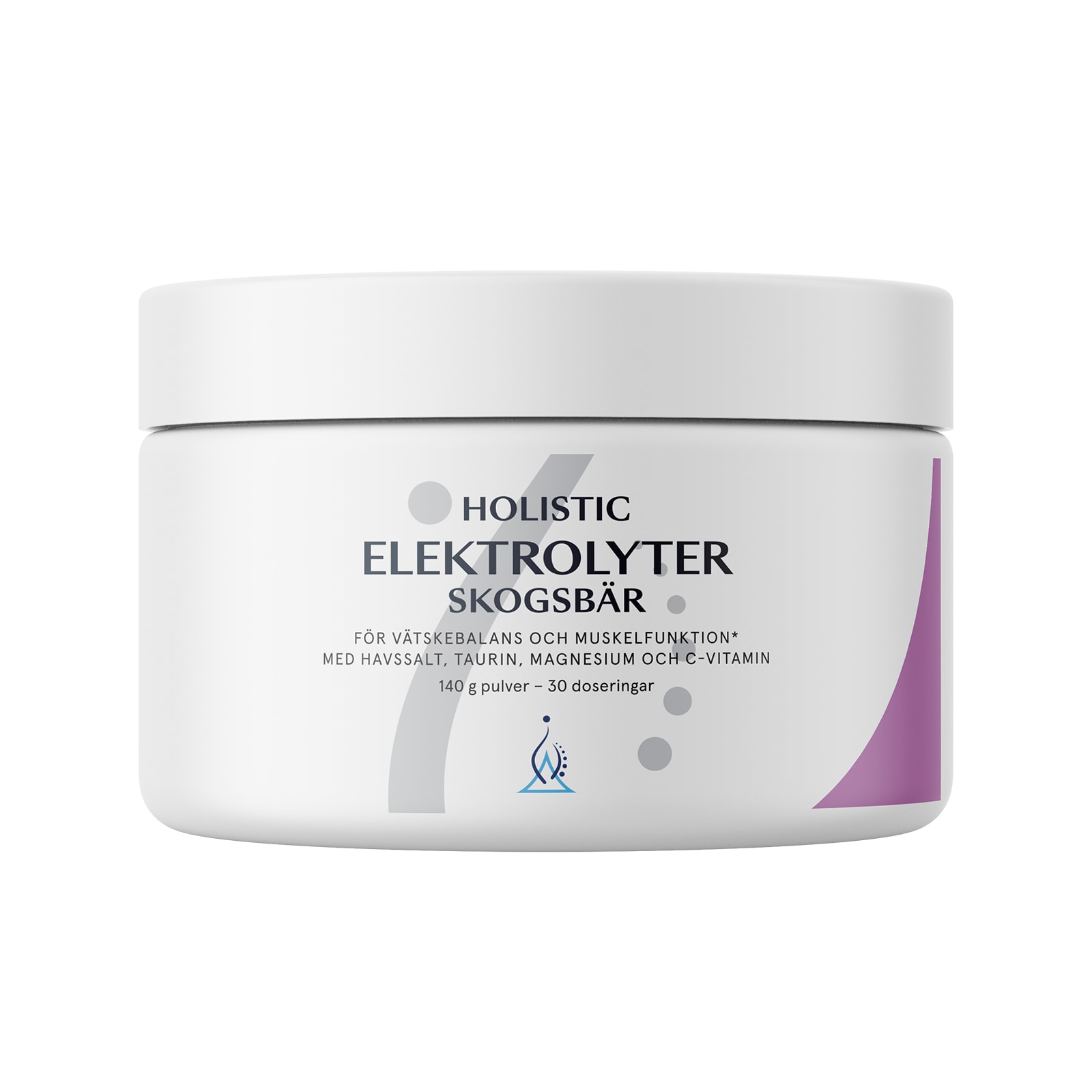 Holistic Elektrolyter skogsbär 140g